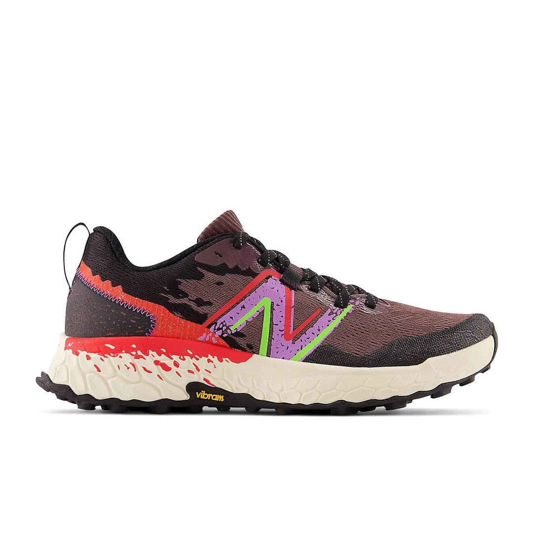 New Balance Fresh Foam X Hierro v7 (Mens) - Truffle with Electric Purple and Electric Red