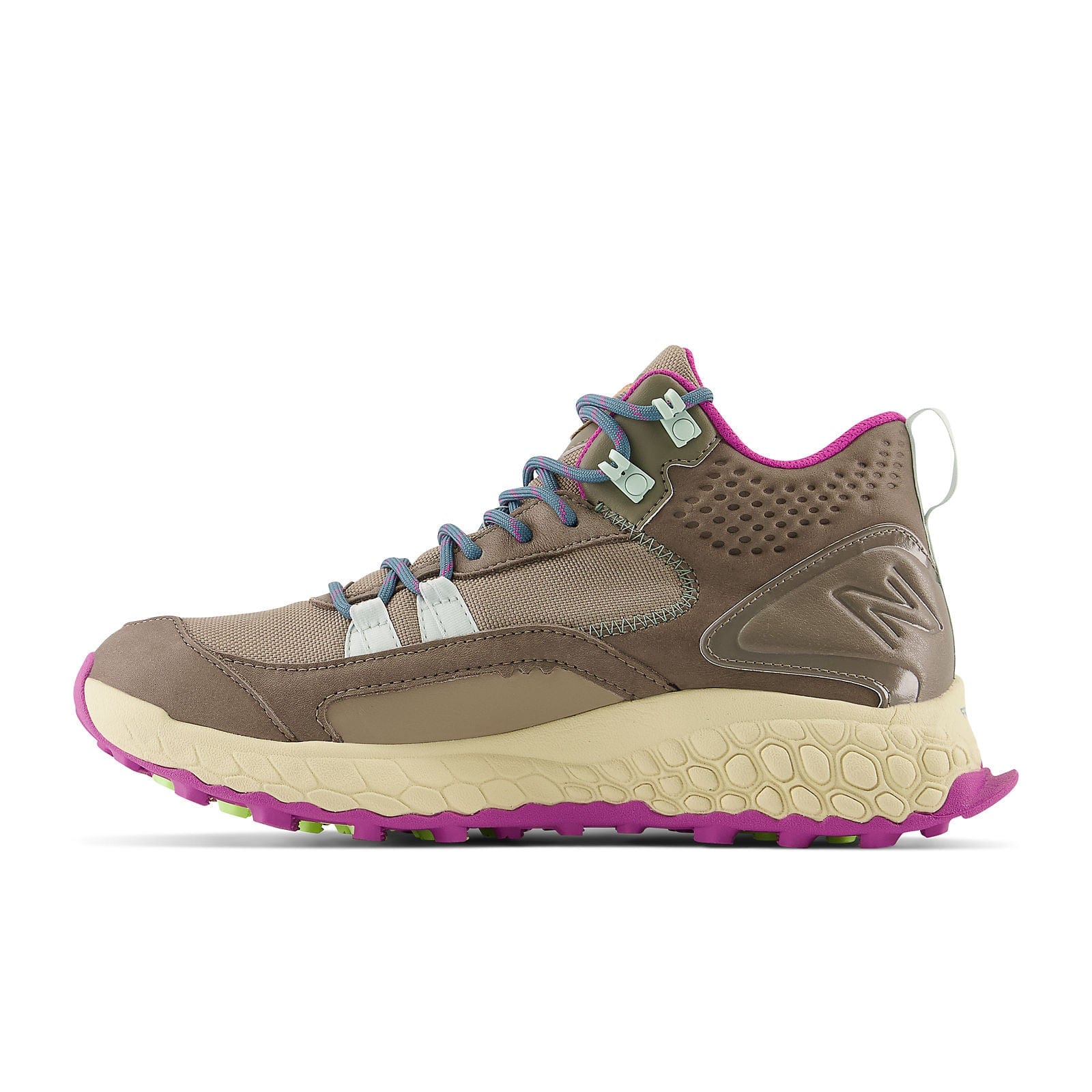 New Balance Fresh FoamX Hierro Mid GTX (Womens) - Bungee with Brindle and Cosmic Jade