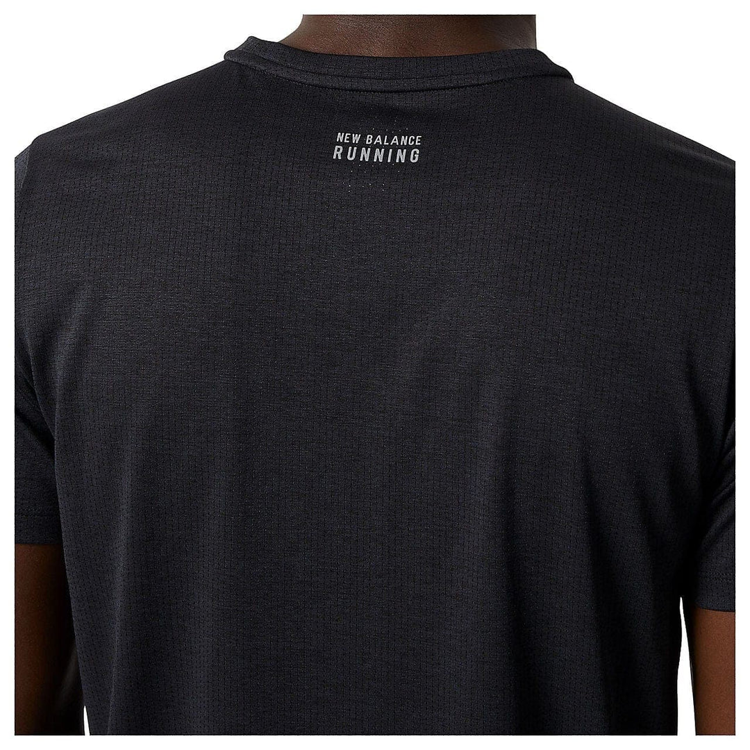 New Balance Impact Run Short Sleeve T Shirt (Men's) - Black