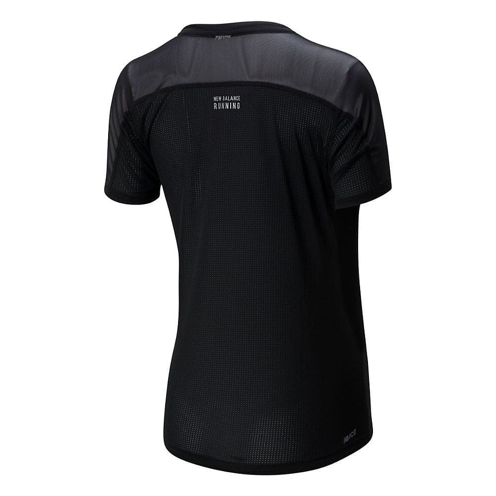 New Balance Impact Run Short Sleeve T-Shirt (Women's) - Black