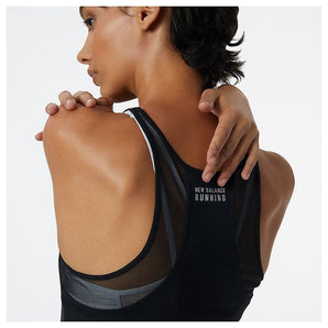 New Balance Impact Run Tank (Women's) - Black