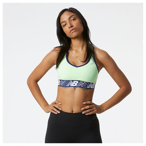 New Balance NB Pace Bra 3.0 (Women's) - Vibrant Spring Green