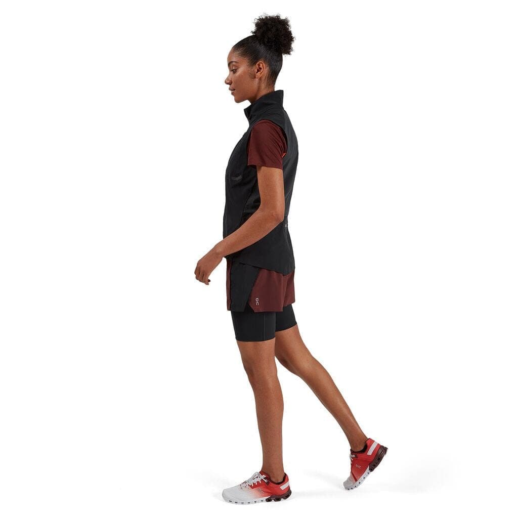 On Running Active Shorts (Women's) - Mulberry/Black