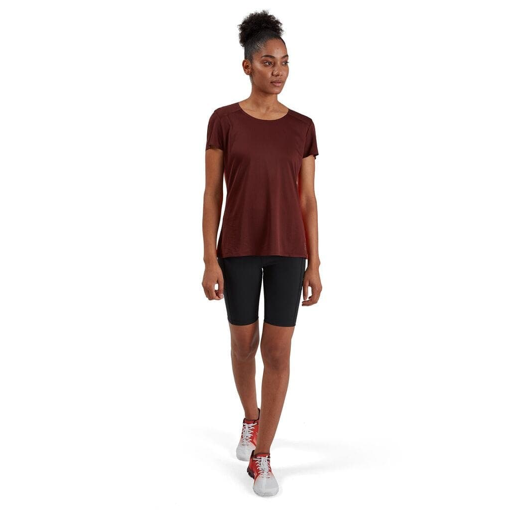 On Running Active Shorts (Women's) - Mulberry/Black