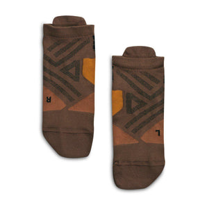 Low Sock (Men's) - Cocoa/Black-On Running-RunActive