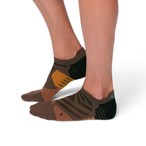 Low Sock (Men's) - Cocoa/Black-On Running-RunActive