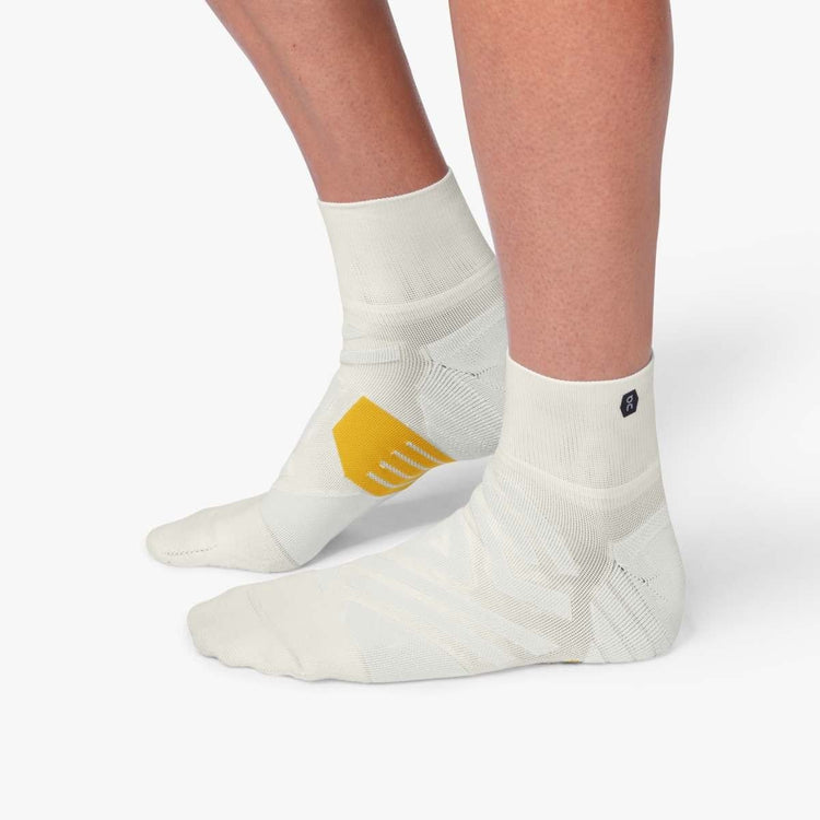 Mid Sock (Men's) - White/Ice-On Running-RunActive