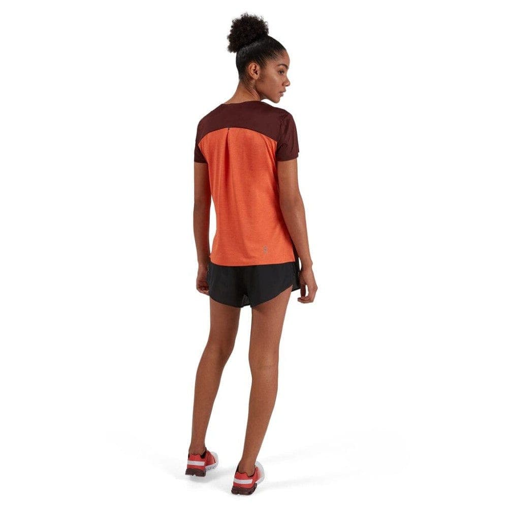 On Running Performance-T (Women's) - Mulberry/Spice
