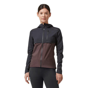 Weather Jacket (Women's) - Black/Pebble-On Running-RunActive