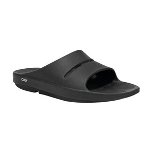 Oofos Ooahh Slide (Unisex) - Black