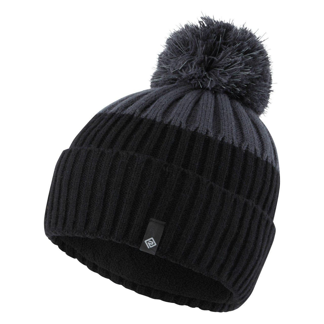Ronhill Bobble Hat - Charcoal/Black