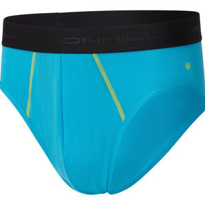 Ronhill Brief  (Mens) - Cyan/Acid Lime