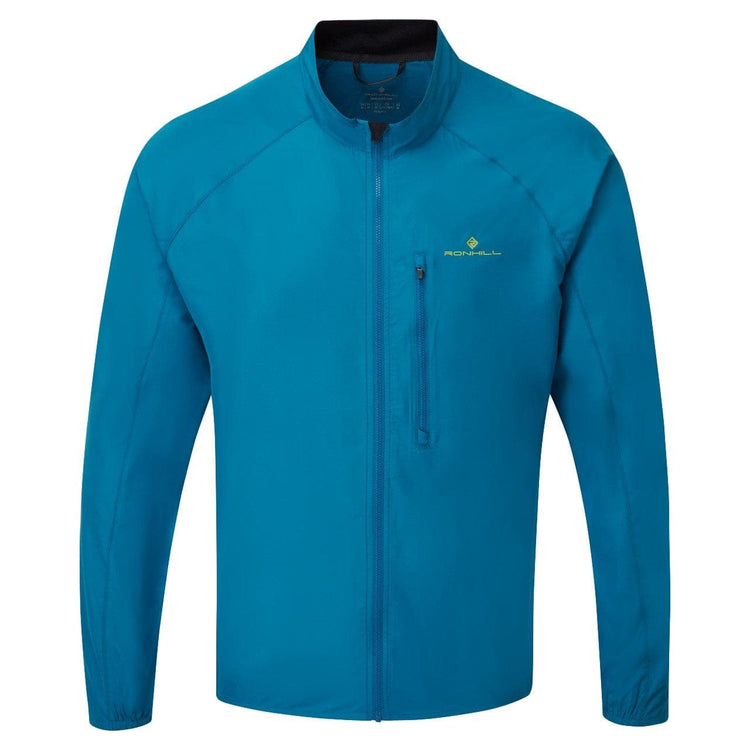 Ronhill Core Jacket  (Mens) - PrussianBlue/AcidLime