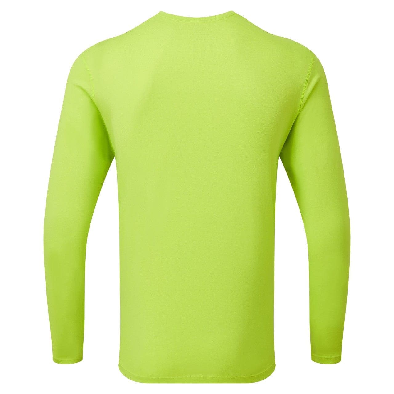Ronhill Core L/S Tee  (Mens) - AcidLime/PrussianBlue