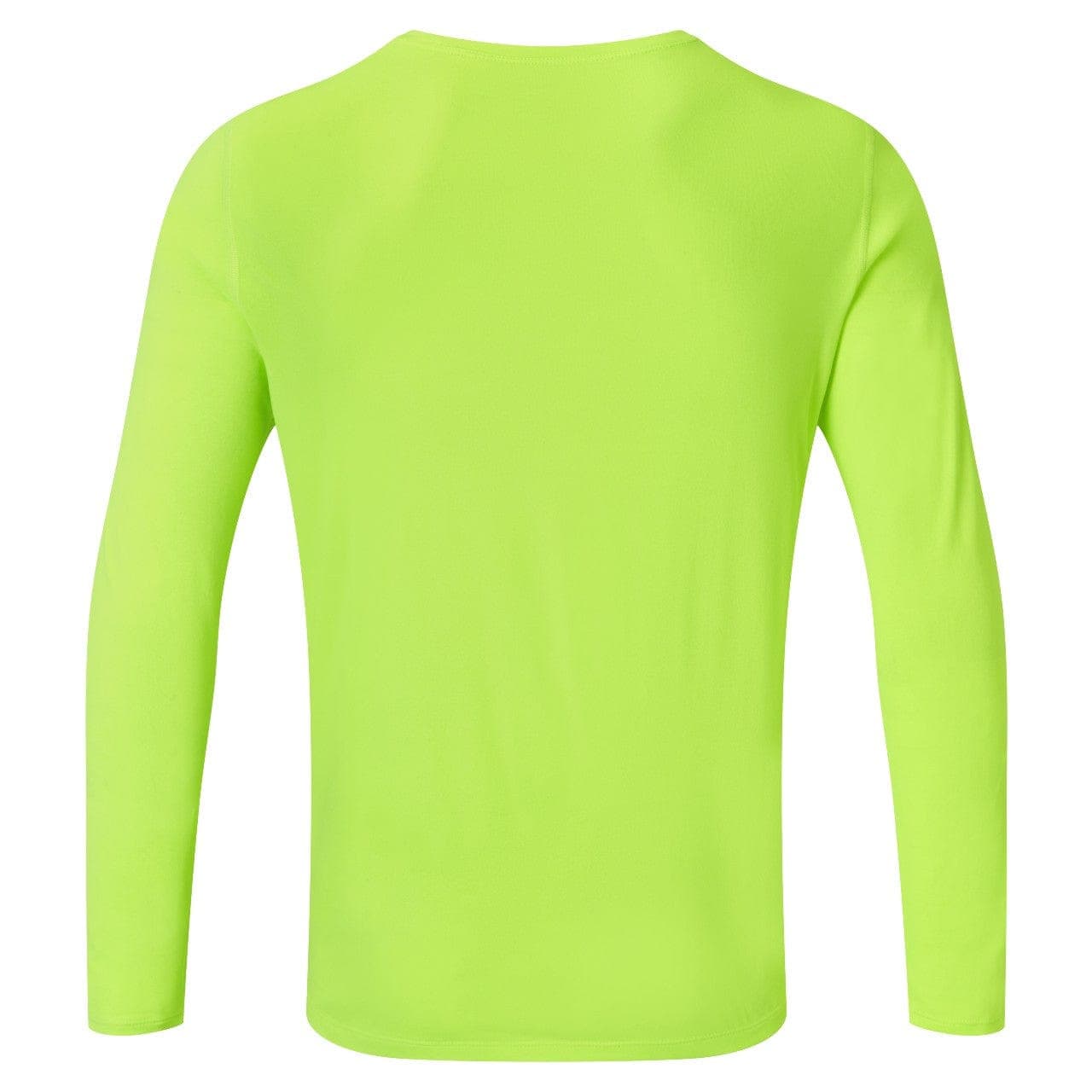 Ronhill Core L/S Tee (Mens) - Fluo Yellow/Black
