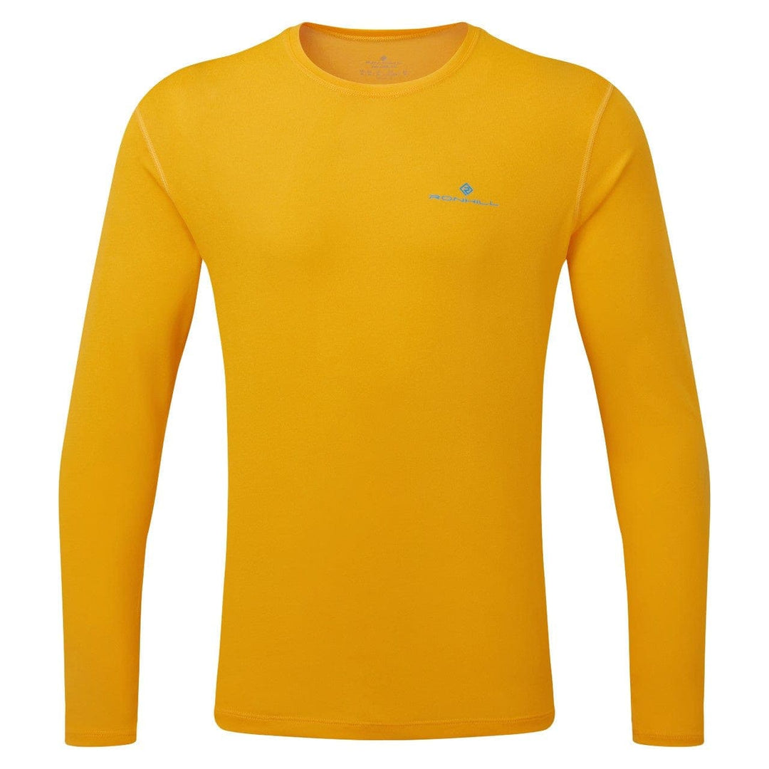 Ronhill Core L/S Tee (Mens) - Sunray/Kingfisher