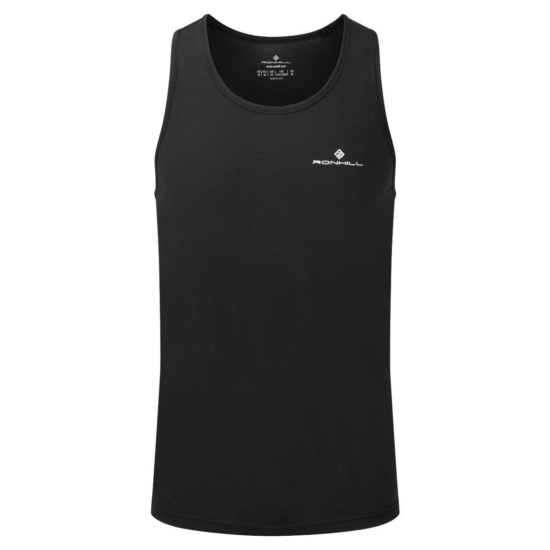Ronhill Core Vest  (Mens) - Black/Bright White
