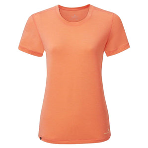 Ronhill Life Tencel S/S Tee (Womens) - Peach Marl