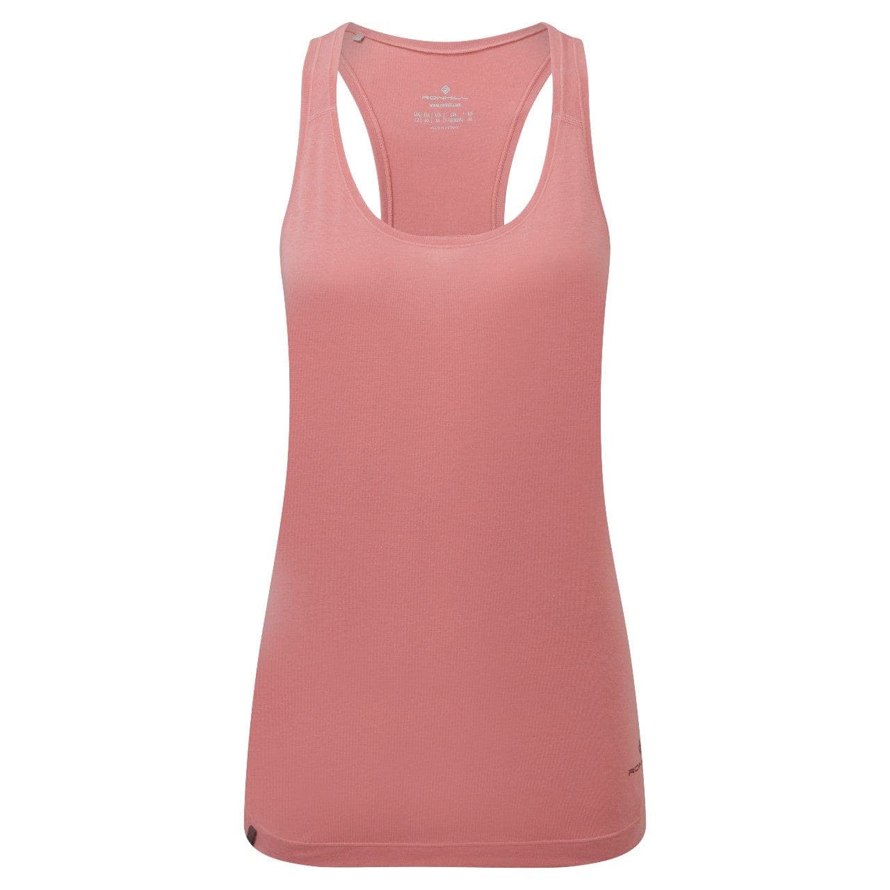 Ronhill Life Tencel Vest (Womens) - Blush Marl/Cabernet