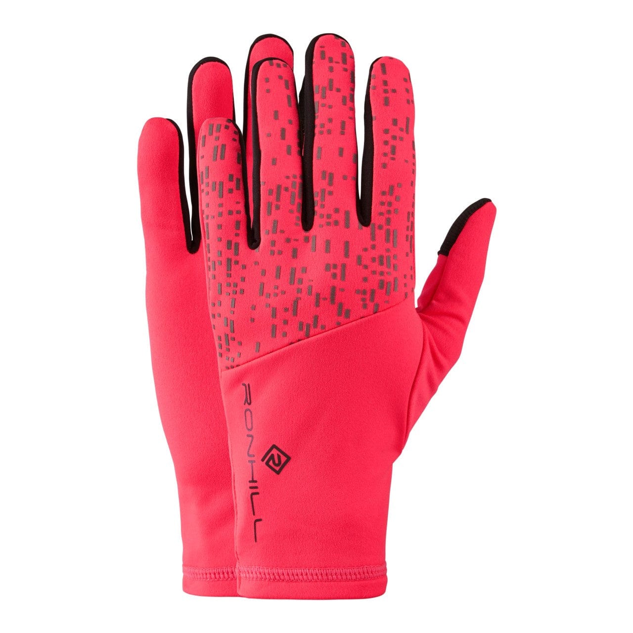 Ronhill Night Runner Glove - Hot Pink/Reflect