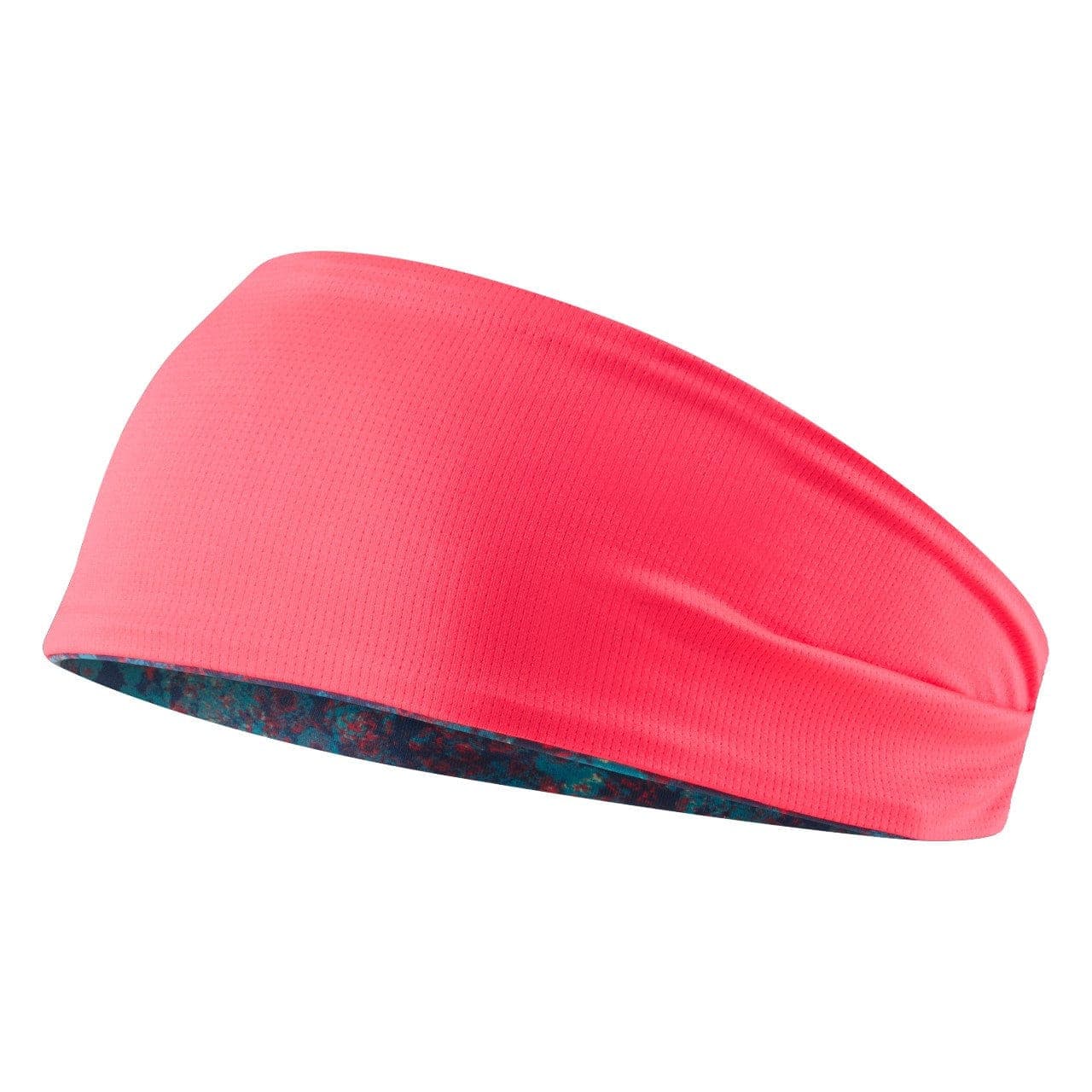 Ronhill Reversible Contour Headband- Microflral/Hot Pink