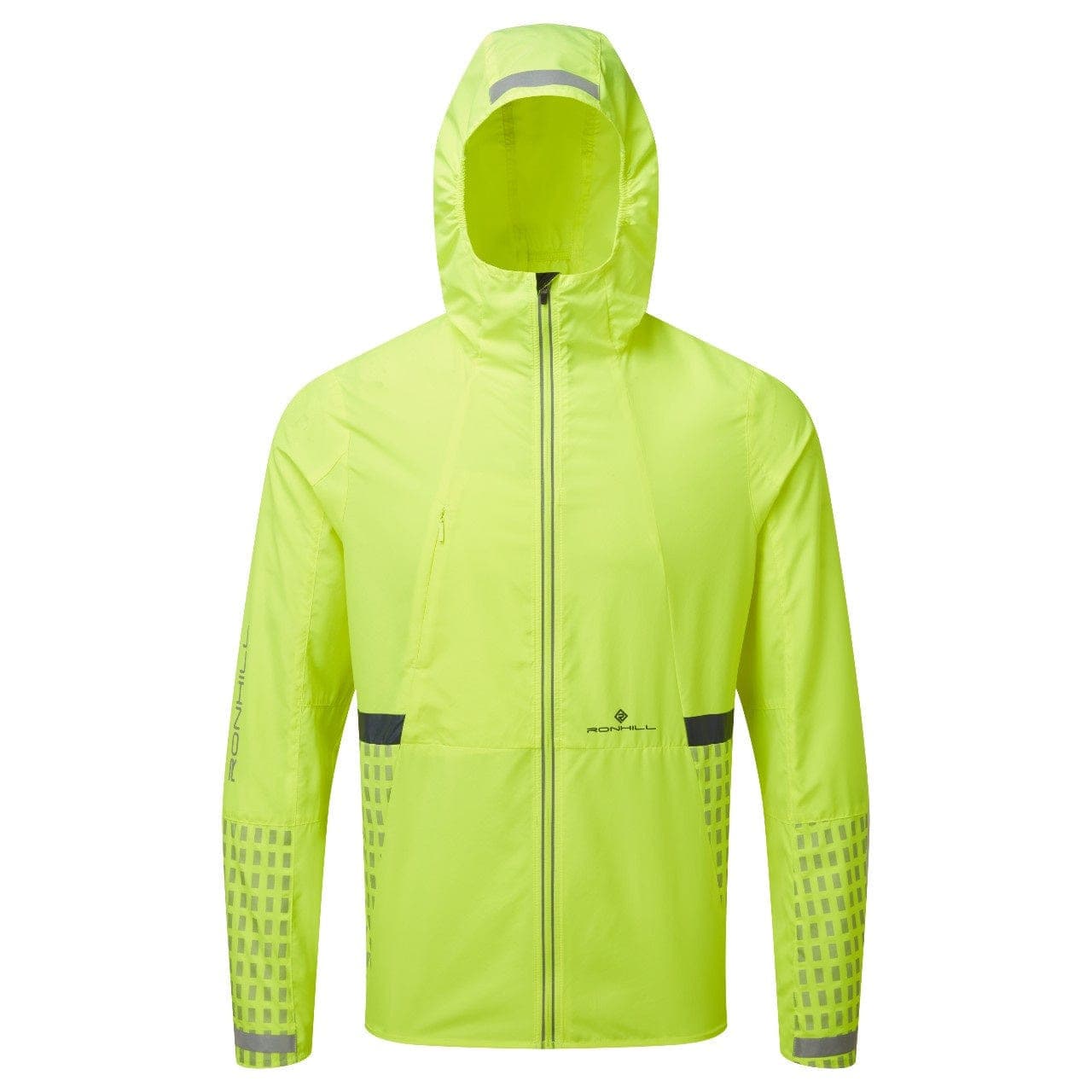 Ronhill Tech Afterhours Jacket (Mens) - Fluo Yellow/Charcoal/Reflective