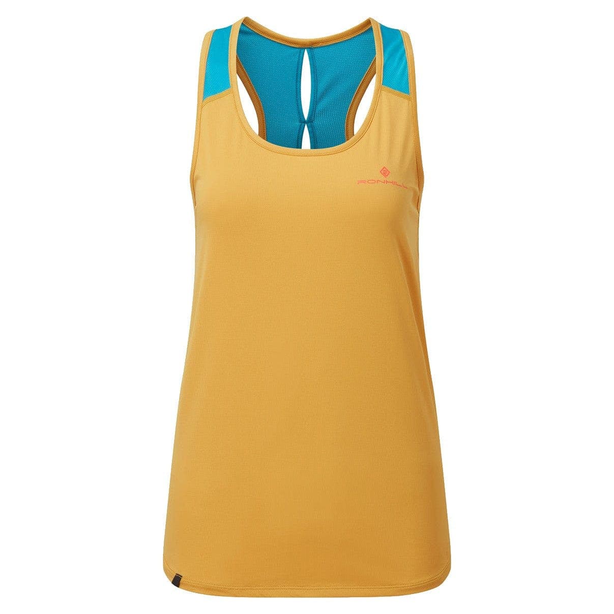 Ronhill Tech Revive Racer Vest (Womens) - Dark Gold/Azure
