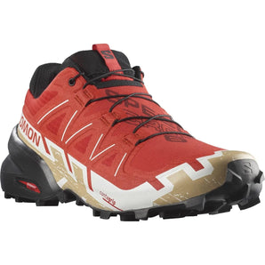 Salomon Speedcross 6 (Mens) - Fiery Red/Black/Safari