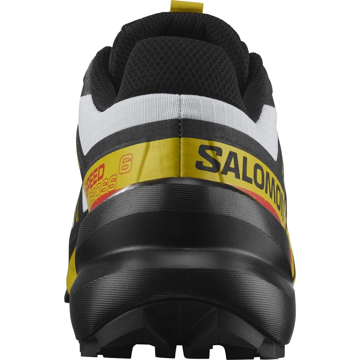 Salomon Speedcross 6 (Mens) - White/Black/Empire Yellow