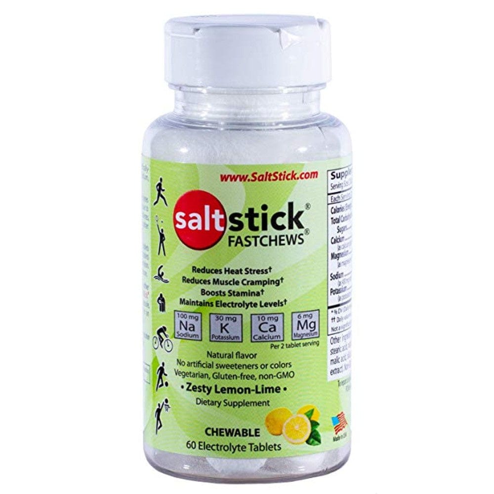 Saltstick Fastchews Lemon Lime - 60 tablet bottle
