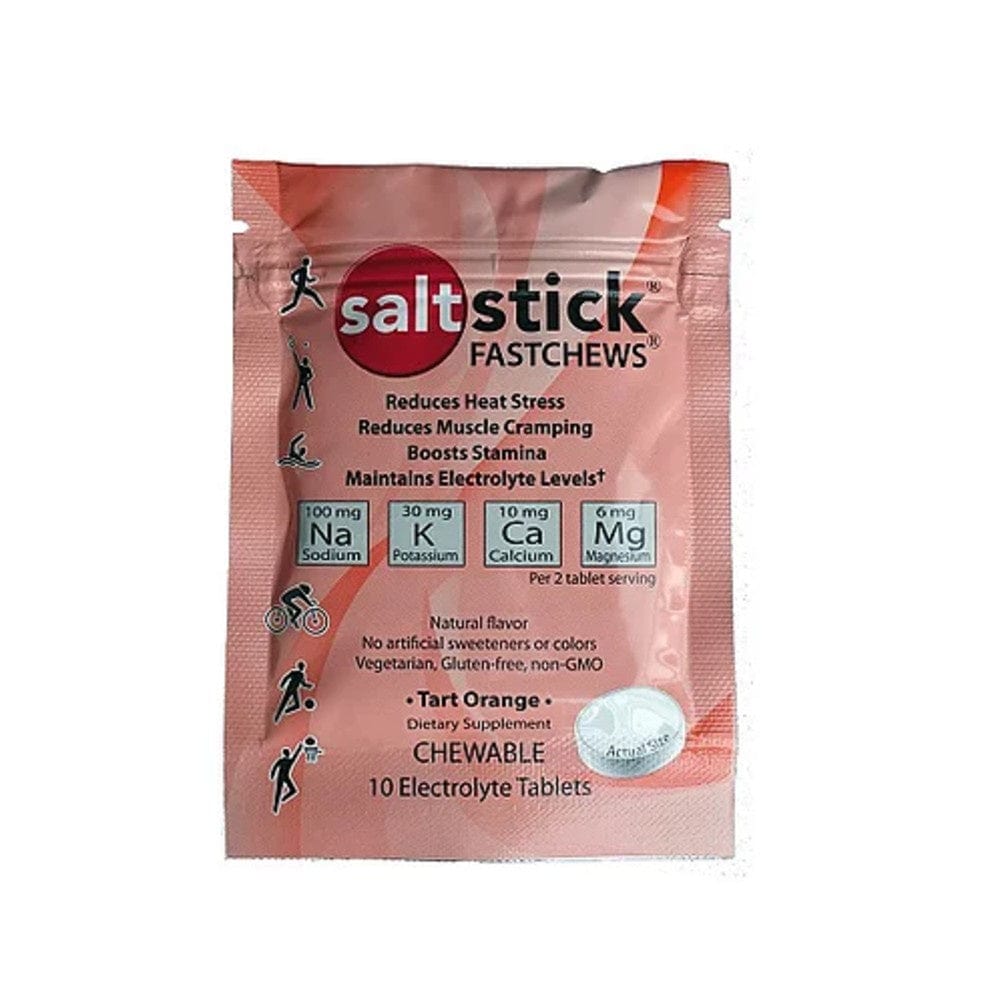 Saltstick Fastchews Orange - 10 tablet ziplock