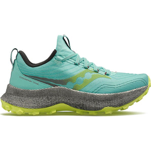 Saucony Endorphin Trail (Women's) - Cool Mint/Acid