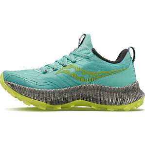 Saucony Endorphin Trail (Women's) - Cool Mint/Acid