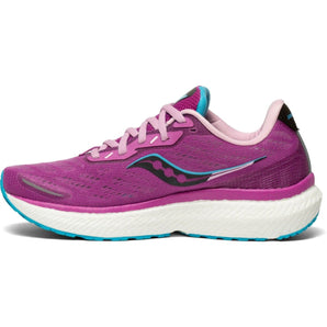 Saucony Triumph 19 (Women's) - Razzle/Blaze Rouge